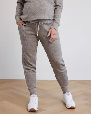 RW&CO. - Heavy Knit Ankle Jogger Pant Thyme Maternity