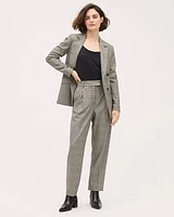 Tapered-Leg High-Rise Pant