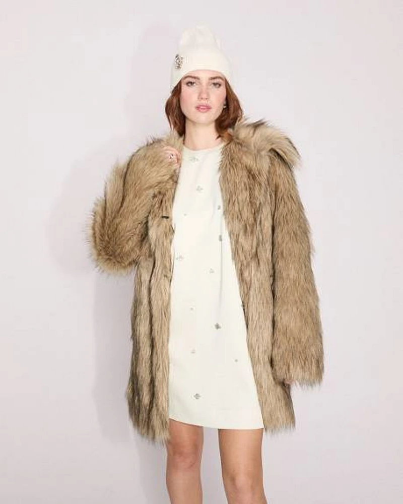 Faux Fur Coat