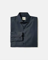 Tailored-Fit Two-Tone Dobby Dress Shirt