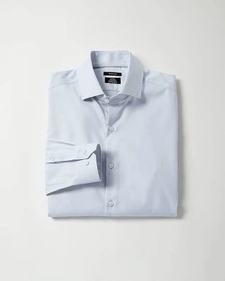 Solid Twill Dress Shirt