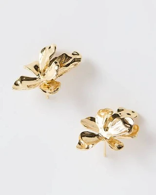 Boucles d'Oreilles en Fleurs