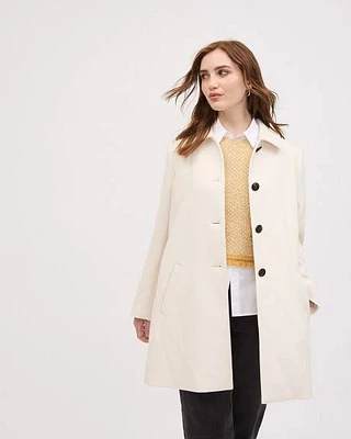 Manteau Classique en Sergé