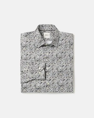 Chemise Habillée à Coupe Régulière Motif Floral