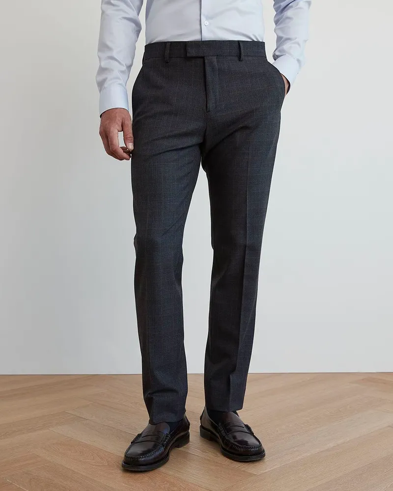 Next TAILORED FIT HERRINGBONE  Trousers  green  Zalandode