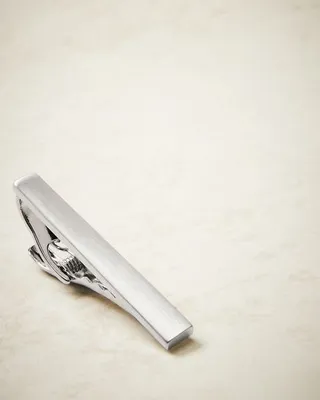 RW&CO. - Matt silver tie bar - Matte silver - 1SIZE