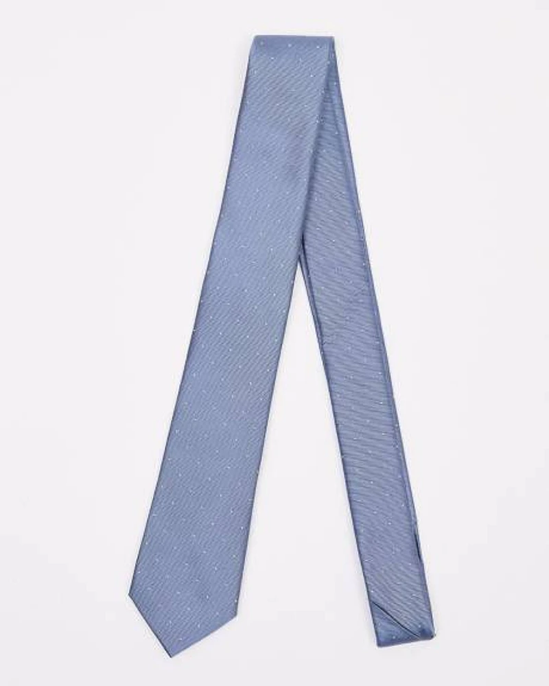 Skinny Tie with Micro Dots