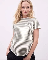 The Perfect Crew-Neck T-Shirt with Stripes
