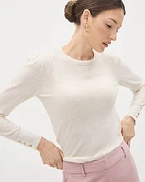 Long-Sleeve Crew-Neck Sweater