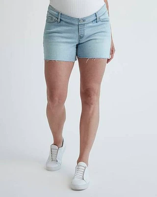 Light Wash Denim Short