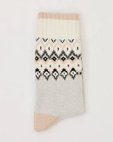 Super-Soft Socks with Apres-Ski Pattern