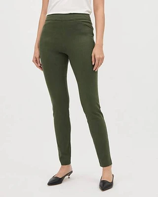 High-Rise Long Slim-Leg City Legging Pant