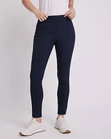 High-Rise Long Solid City Legging Pant