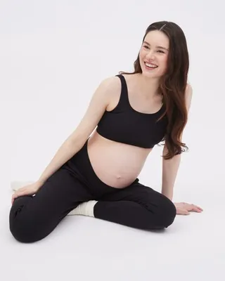 Medium Wash Denim Overalls - Thyme Maternity