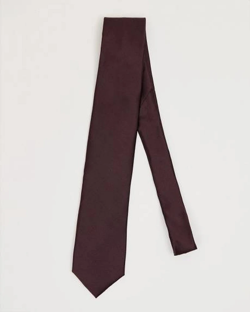 Burgundy Regular Tie