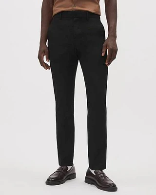 Solid Slim-Fit City Pant