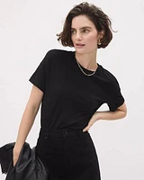 Relaxed-Fit Short-Sleeve Crew-Neck Tee