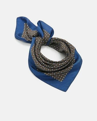 Reversible Neckerchief with Geometric Pattern