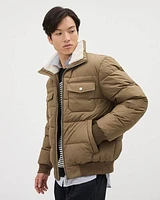 Puffer Bomber Jacket