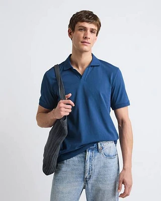 Solid CoolMax (R) Short-Sleeve Polo