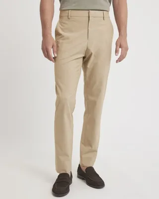 RW&CO. - Slim-Fit Taupe City Pant Plaza