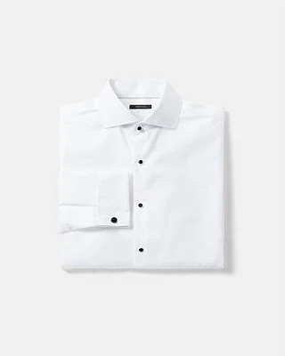 White Tuxedo Dress Shirt