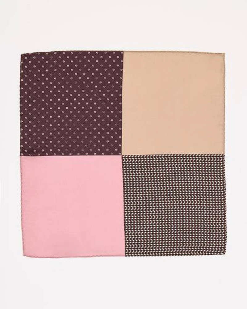 Pink-Beige Handkerchief