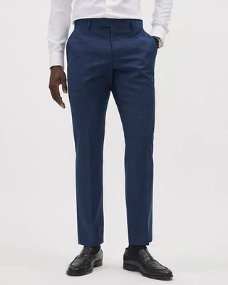 Medium Blue Wool Essential Dress Pant