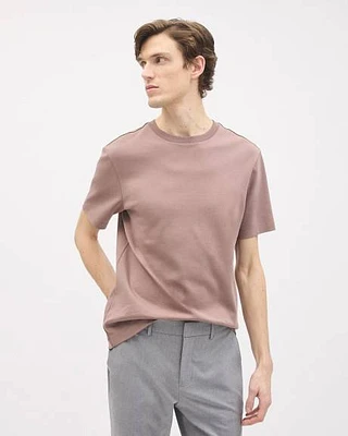 InterLock Cotton Crew-Neck T-Shirt