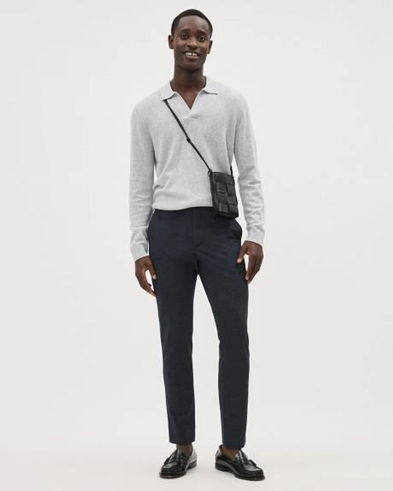 Slim-Fit Twill City Pant