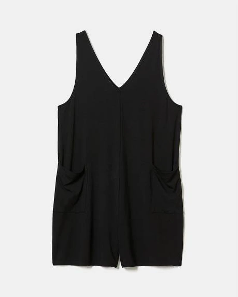 Sleeveless Nursing Romper