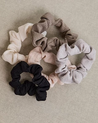 Small Textured Scrunchies