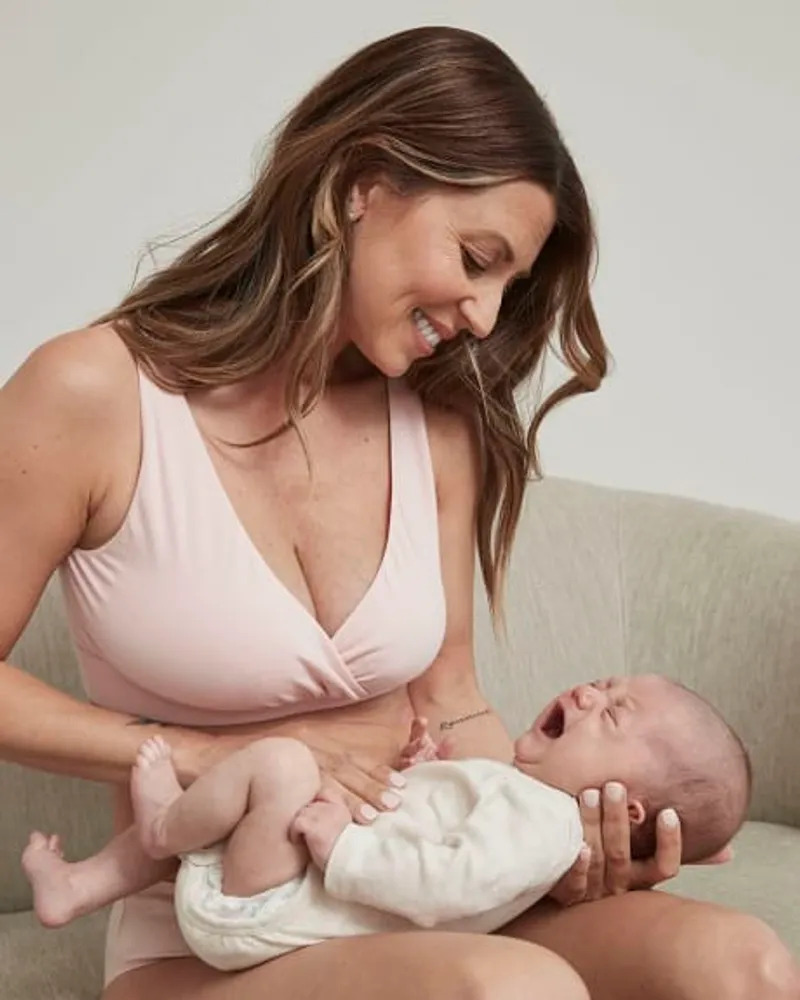 RW&CO. - Nursing Crossover Bralette, Pack of 2 Thyme Maternity