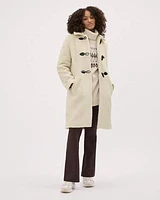 Sherpa Coat with Toggle Closure