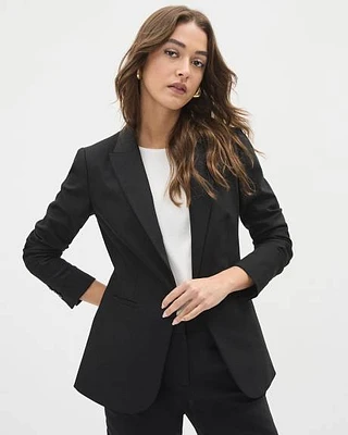 Limitless One-Button Fitted Blazer