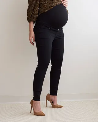 Black Natalie Jeggings - 28" Thyme Maternity