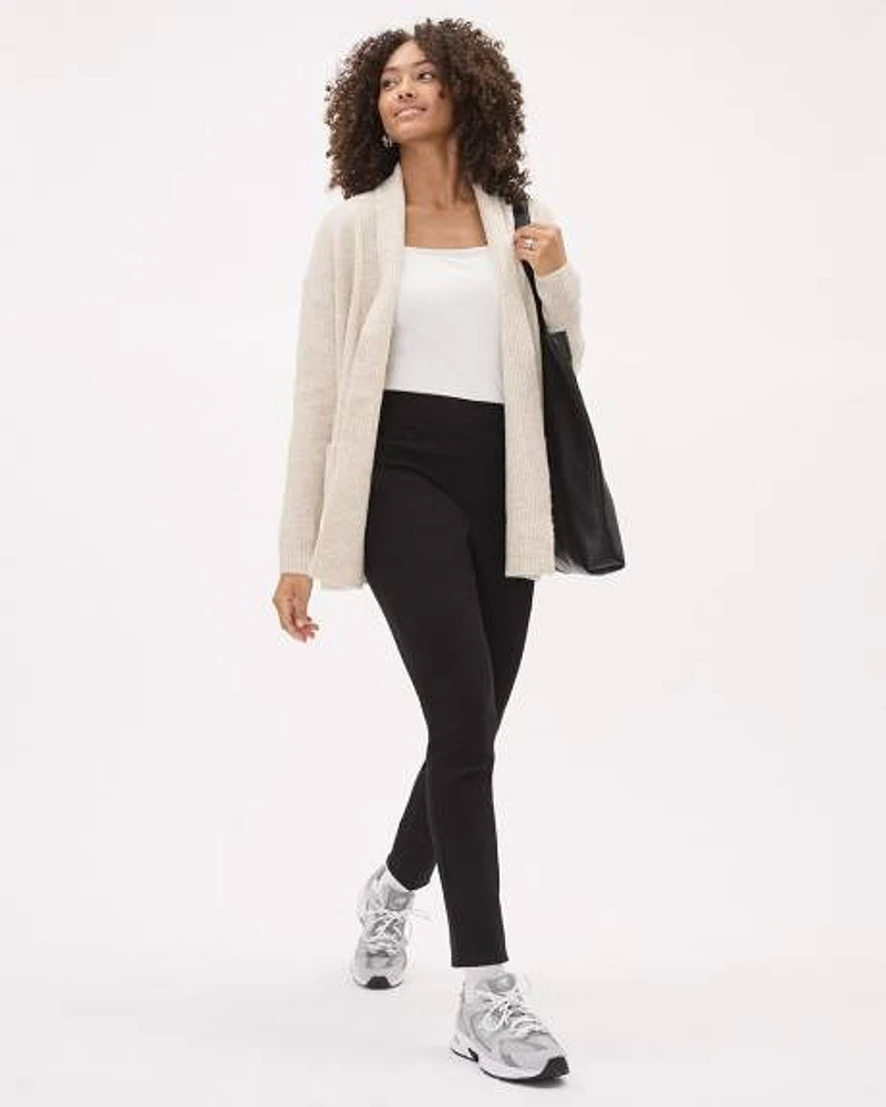 High-Rise Long Slim-Leg City Legging Pant