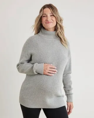 Relaxed-Fit Turtleneck Sweater