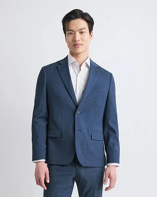 Slim-Fit Blue Suit Blazer