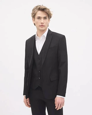 Wool-Blend Suiting Vest