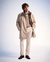 Solid Slim-Fit City Pant