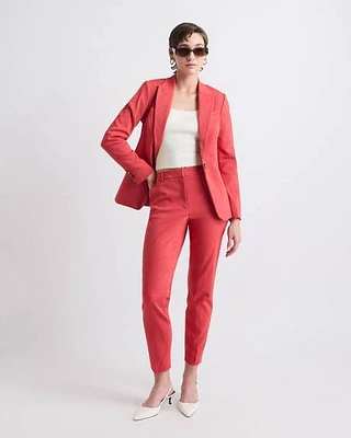 Limitless Mid-Rise Slim-Leg Ankle Curvy Pant