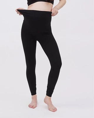 Over-The-Belly Band Cotton Spandex Legging