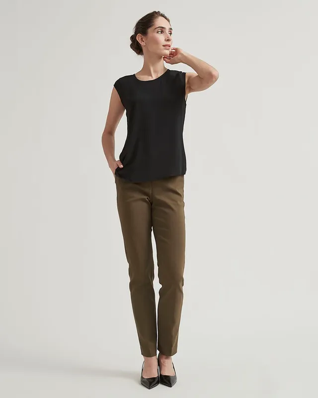 Black RW&Co Tops Blouses for Women