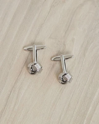 RW&CO. - Knotted Cuff Links - Silver - 1SIZE