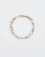 Elastic Bracelet with Rhinestones