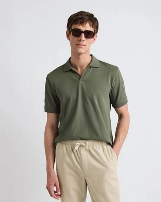 Solid CoolMax (R) Short-Sleeve Polo