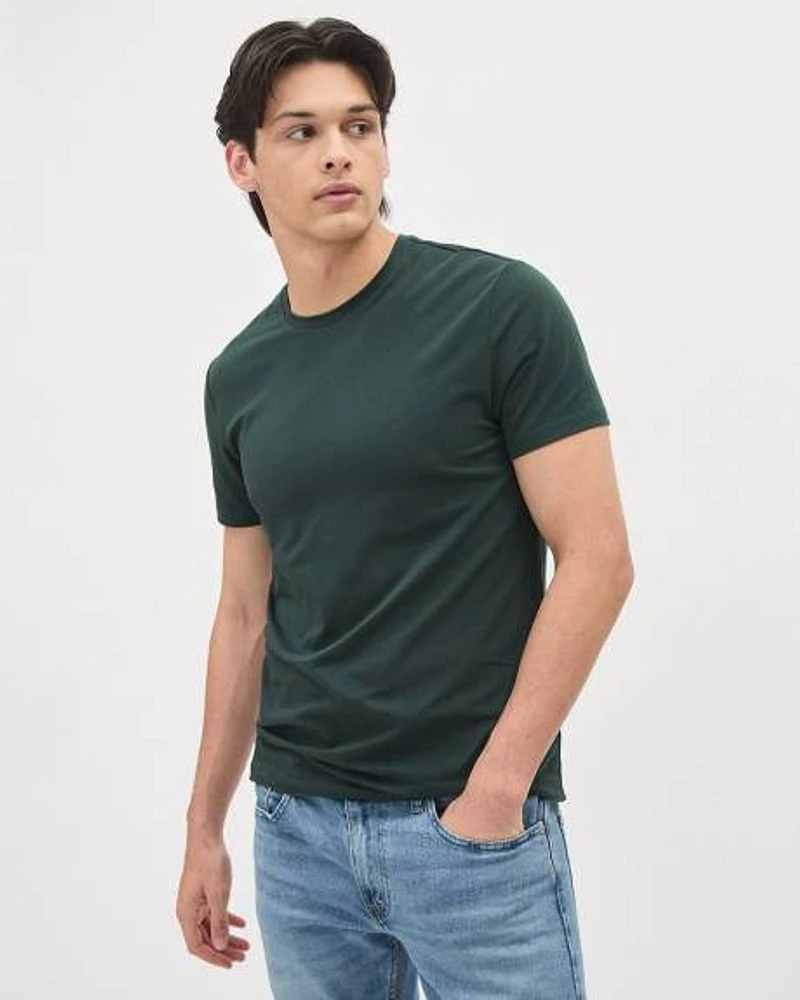 Solid Supima (R) Cotton Crew-Neck T-Shirt