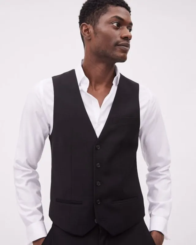 RW&CO. - Dark Grey Wool Suit Vest