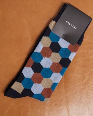 Hexagonal Socks